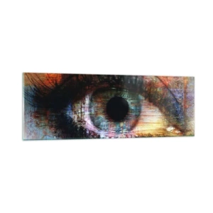 Glasbild - Bild auf glas - Du kannst in die Seele sehen - 90x30 cm