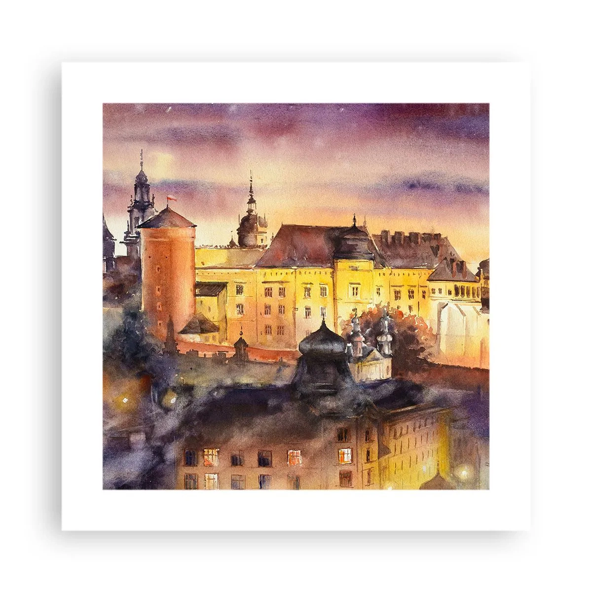 Poster - Geschichte und Märchen - 40x40 cm