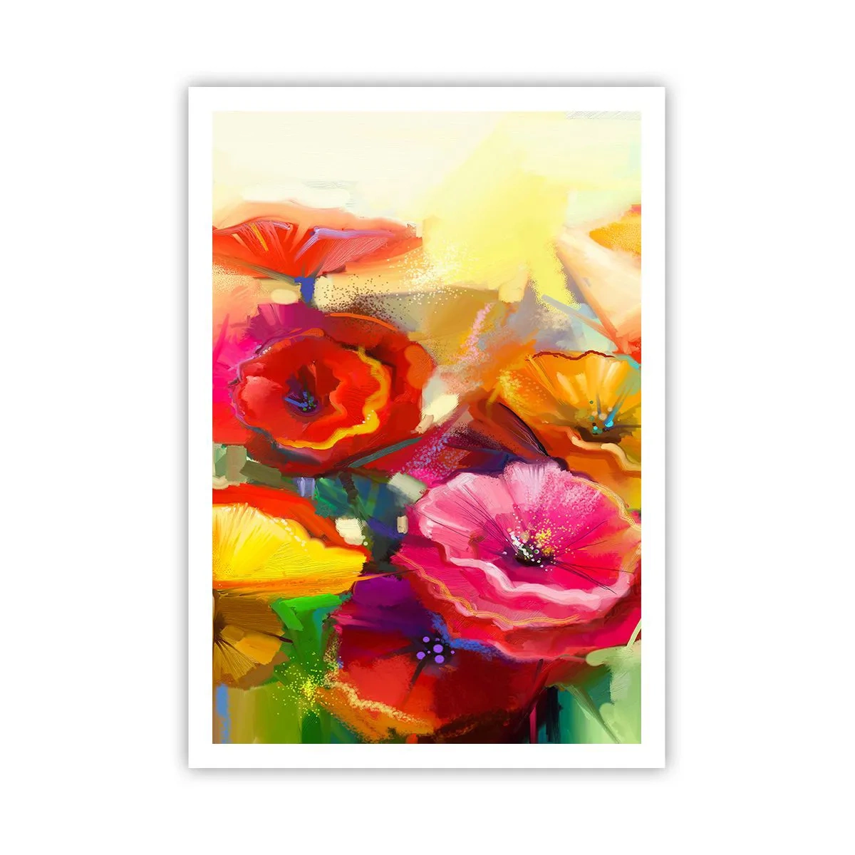 Poster - Nicht nur rot - 70x100 cm