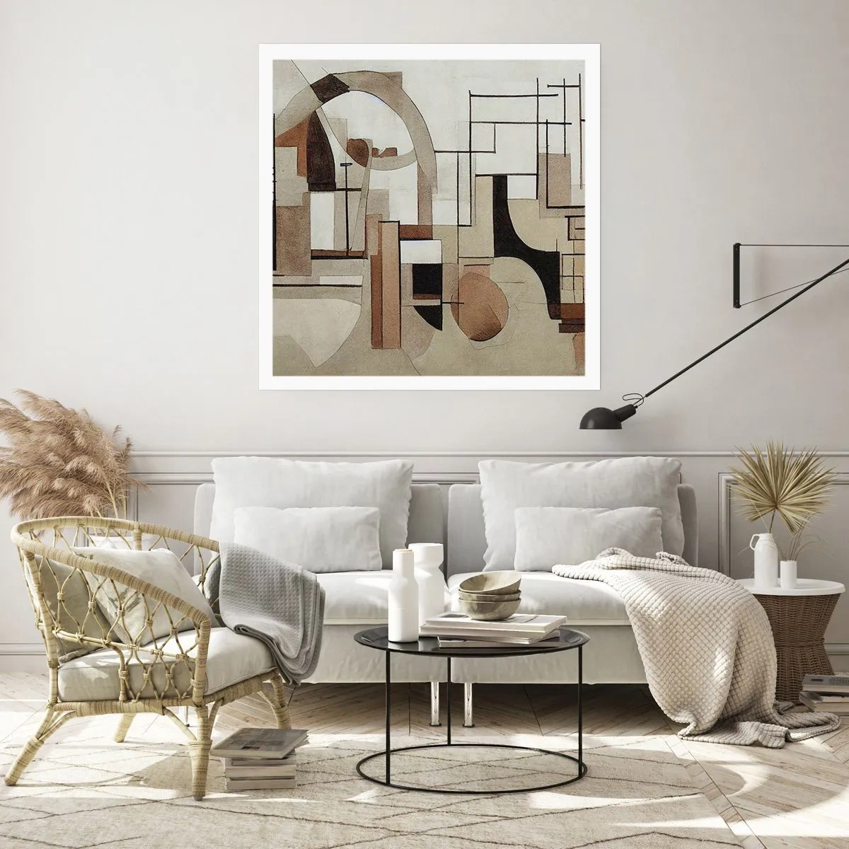 Poster - Stadtbild 2.0 - 60x60 cm