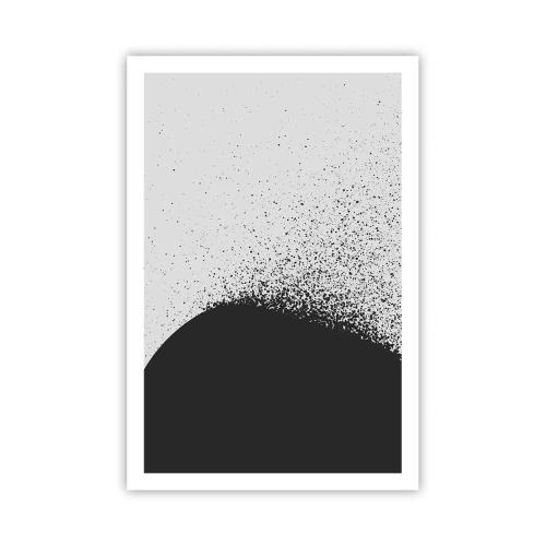 Poster - Bewegung von Molekülen - 61x91 cm