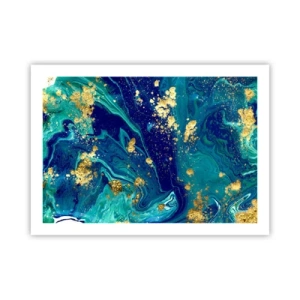 Poster - Die Blütenblätter der Sonne - 70x50 cm