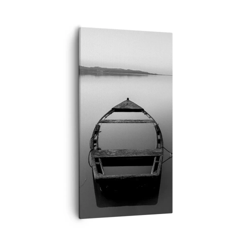 Bild auf Leinwand - Leinwandbild - Sehnsucht und Melancholie - 55x100 cm