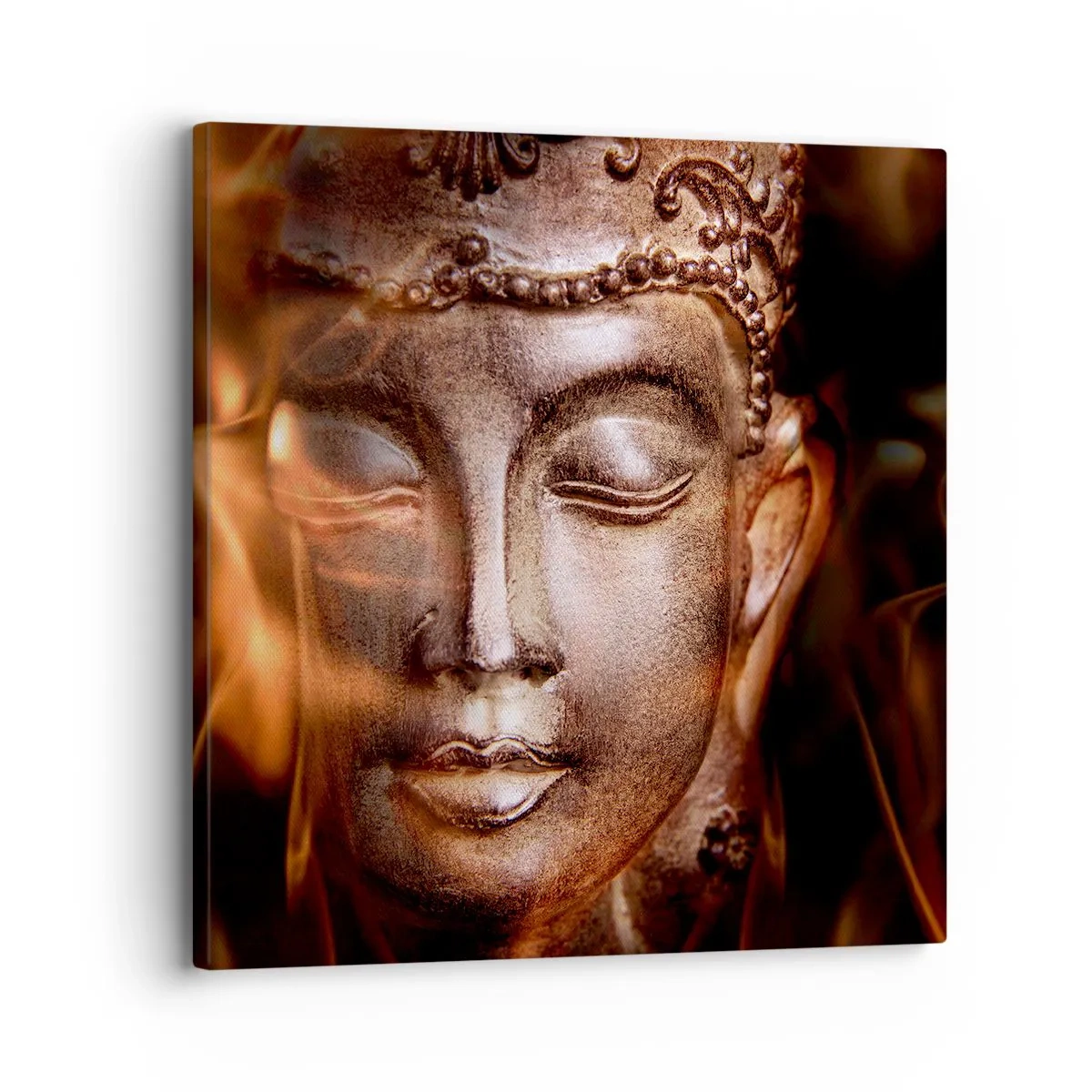 Bild auf Leinwand - Leinwandbild - Es existiert nur hier und jetzt - 30x30 cm