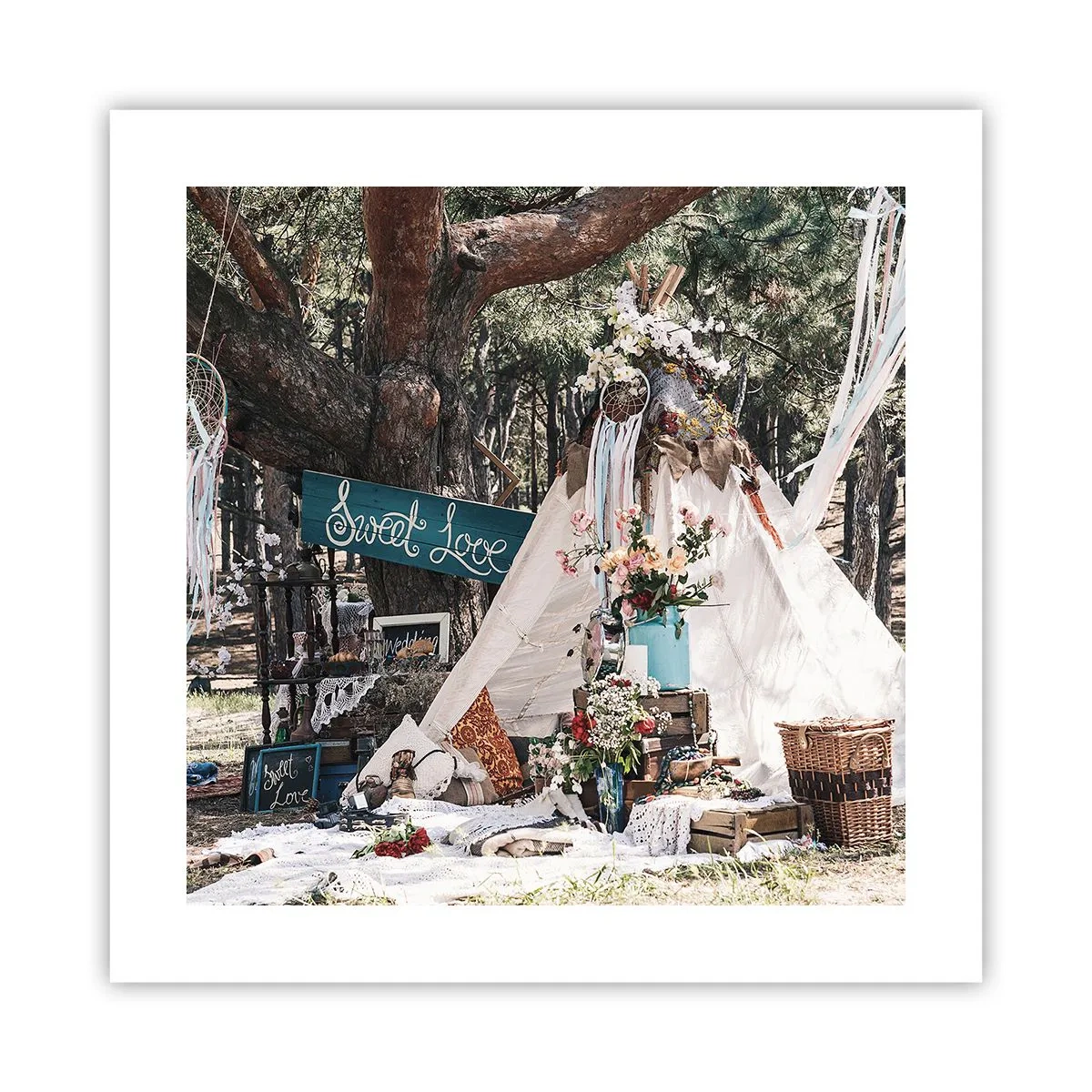 Poster - Liebe machen ... - 40x40 cm