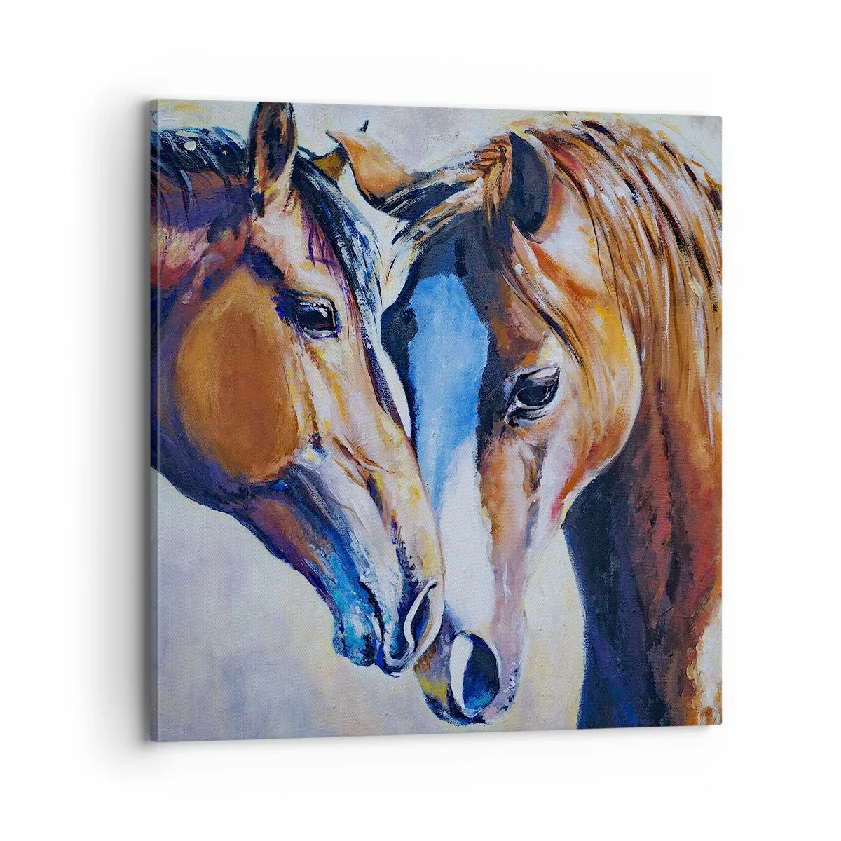 Bild auf Leinwand - Leinwandbild - Ist es Freundschaft? ist es baby - 70x70 cm