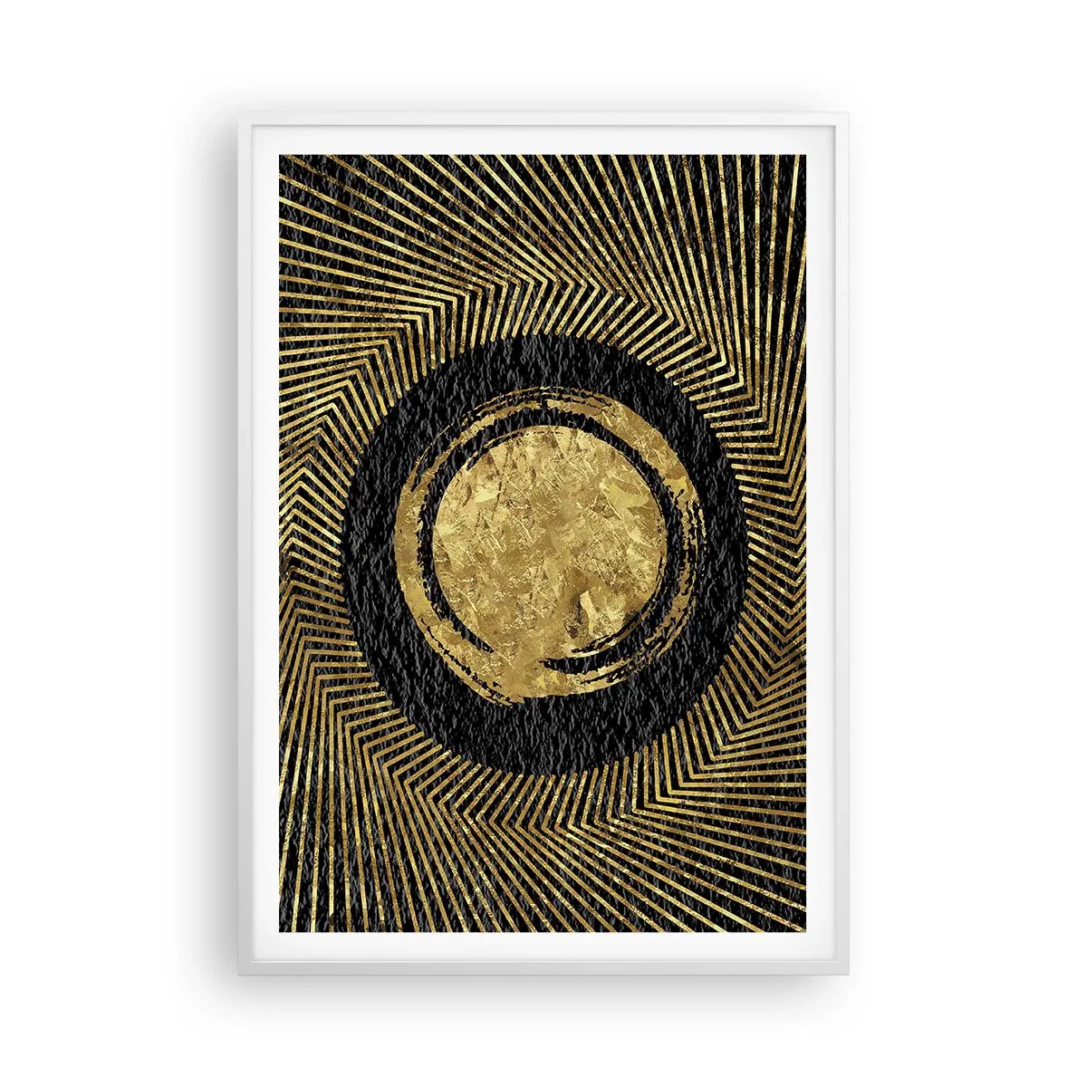 Poster in einem weißen Rahmen - Glamour-Komposition - 70x100 cm