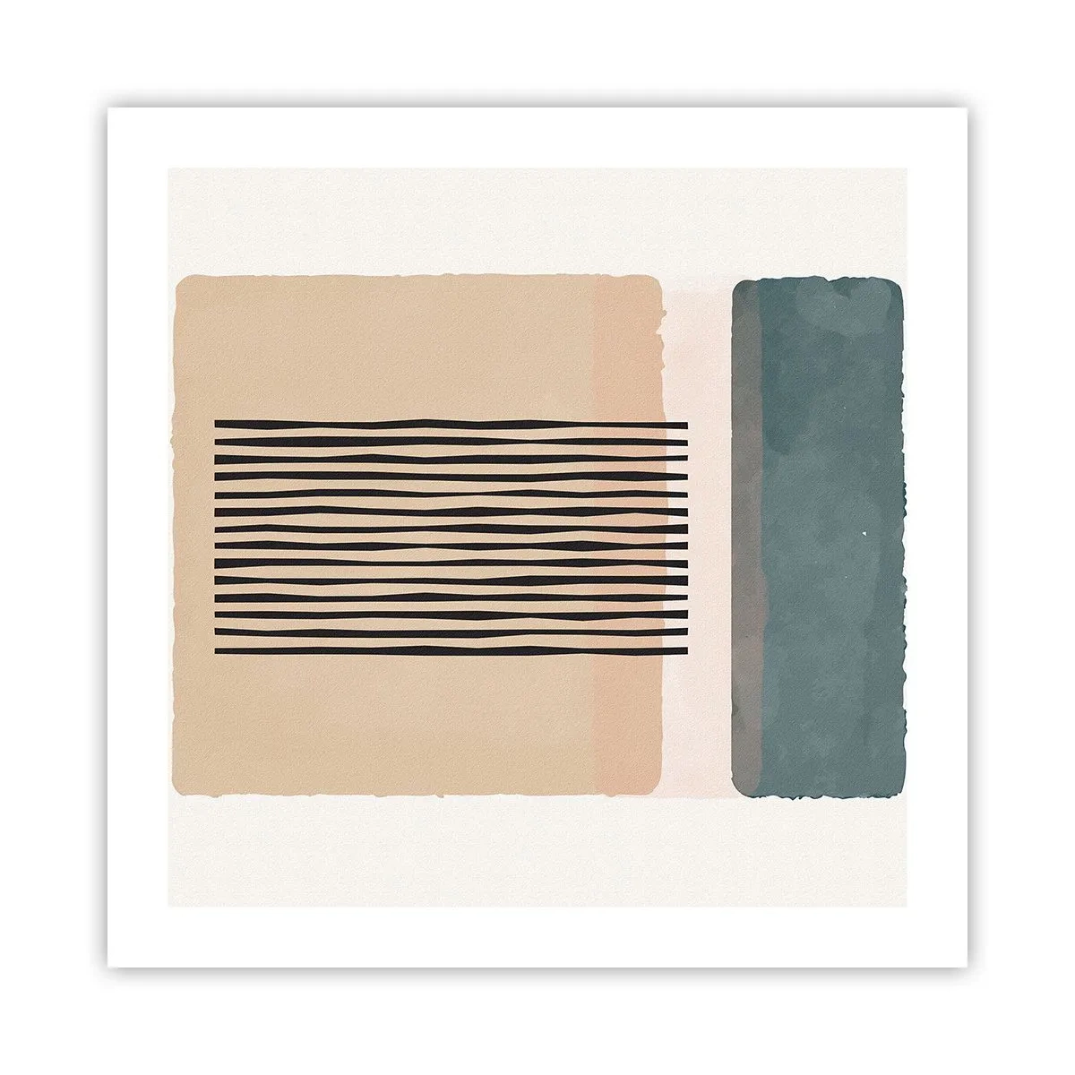 Poster - Alles ist in Ordnung - 50x50 cm