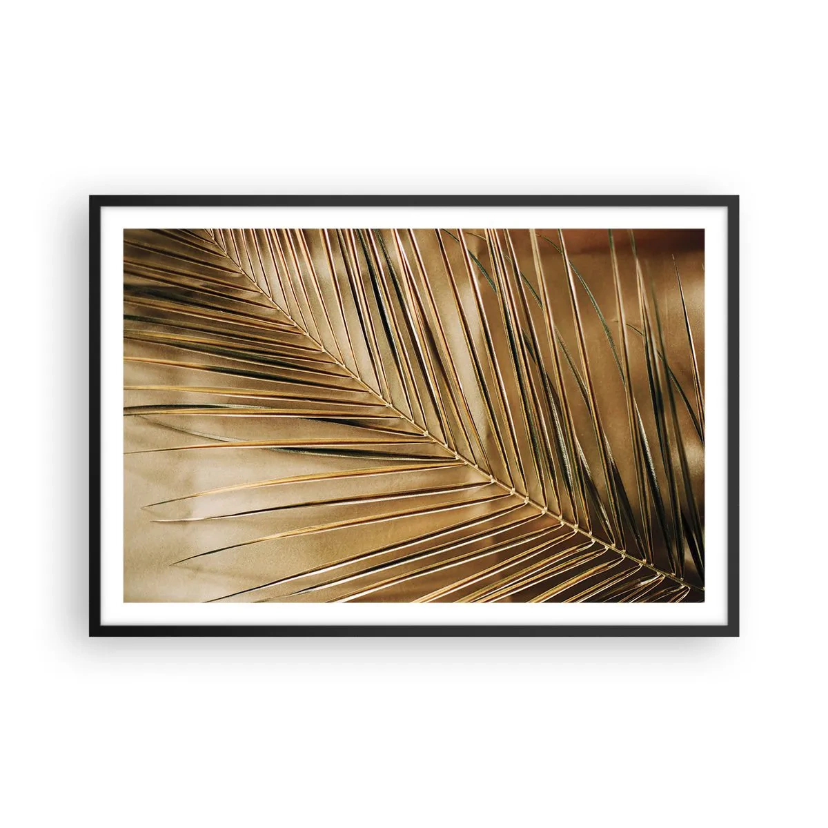 Poster in einem schwarzem Rahmen - Natürliche Kolonnade - 91x61 cm