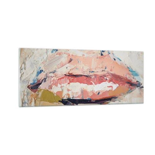 Glasbild - Bild auf glas - Es weckt die Sinne - 100x40 cm