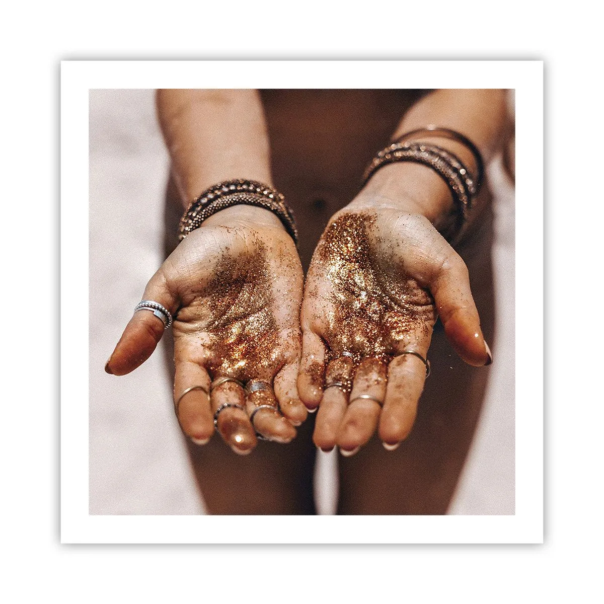 Poster - Ein Geschenk für dich - 60x60 cm