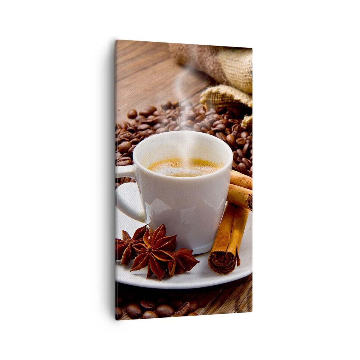 Bild auf Leinwand - Leinwandbild - Würziger Geschmack und Aroma - 55x100 cm