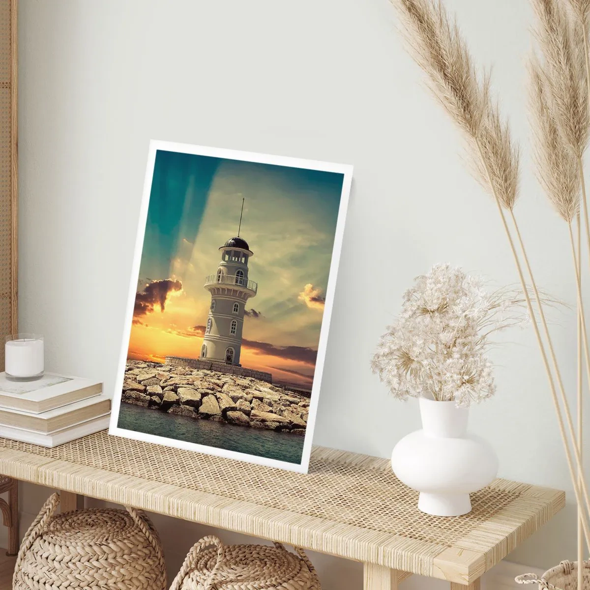 Poster - Licht - Gut - Schönheit - 40x50 cm