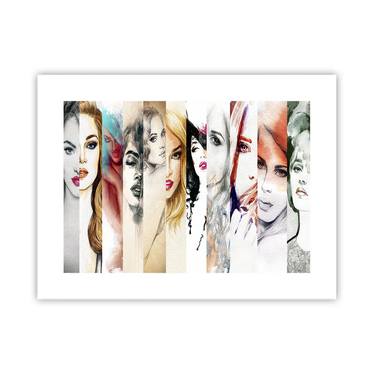 Poster - Und es ist immer DU - 40x30 cm