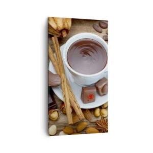 Bild auf Leinwand - Leinwandbild - Aus einer märchenhaften Schokoladenfabrik - 45x80 cm