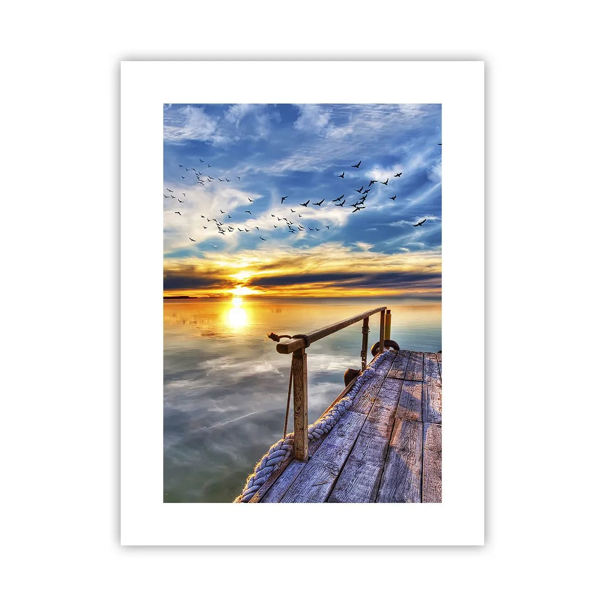 Poster - Der Wind geht zur Ruhe - 30x40 cm