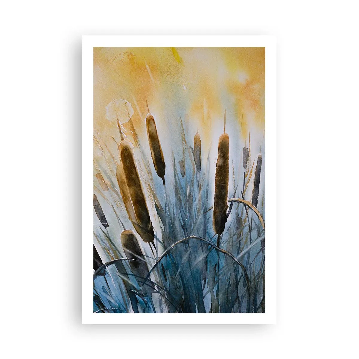 Poster - Die Kälte des Wassers, die Hitze der Sonne - 61x91 cm