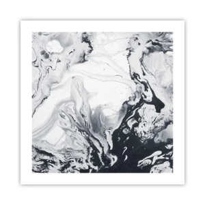 Poster - Das Innere der Erde - 50x50 cm