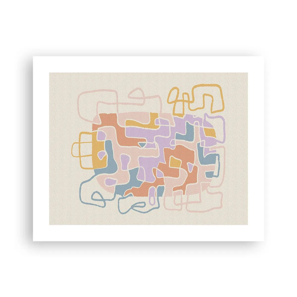 Poster - Labyrinth – ein freudiges Abenteuer - 50x40 cm