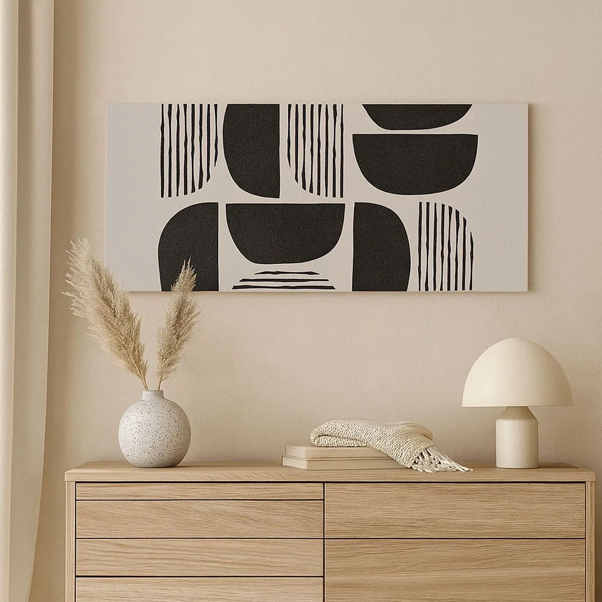 Bild auf Leinwand - Leinwandbild - Halbherzige Deals - 100x40 cm