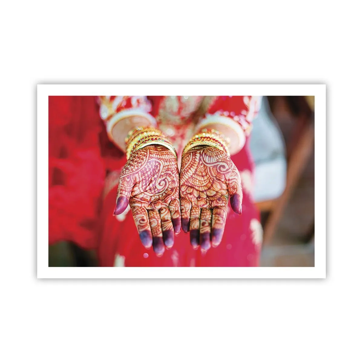 Poster - Bereit, das Glück zu fangen? - 91x61 cm