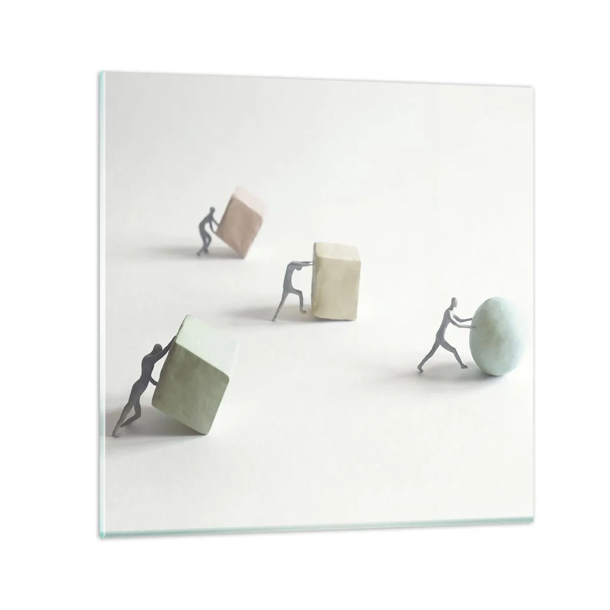 Glasbild - Bild auf glas - Pures Leben - 50x50 cm