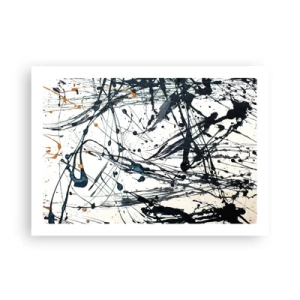 Poster - Expressionistische Abstraktion - 70x50 cm
