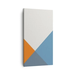 Bild auf Leinwand - Leinwandbild - In einem Winkel… - 45x80 cm