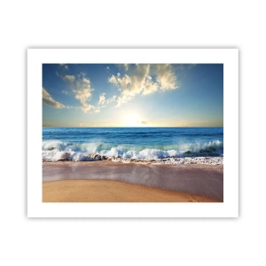 Poster - Bewegung und Stille zugleich - 50x40 cm