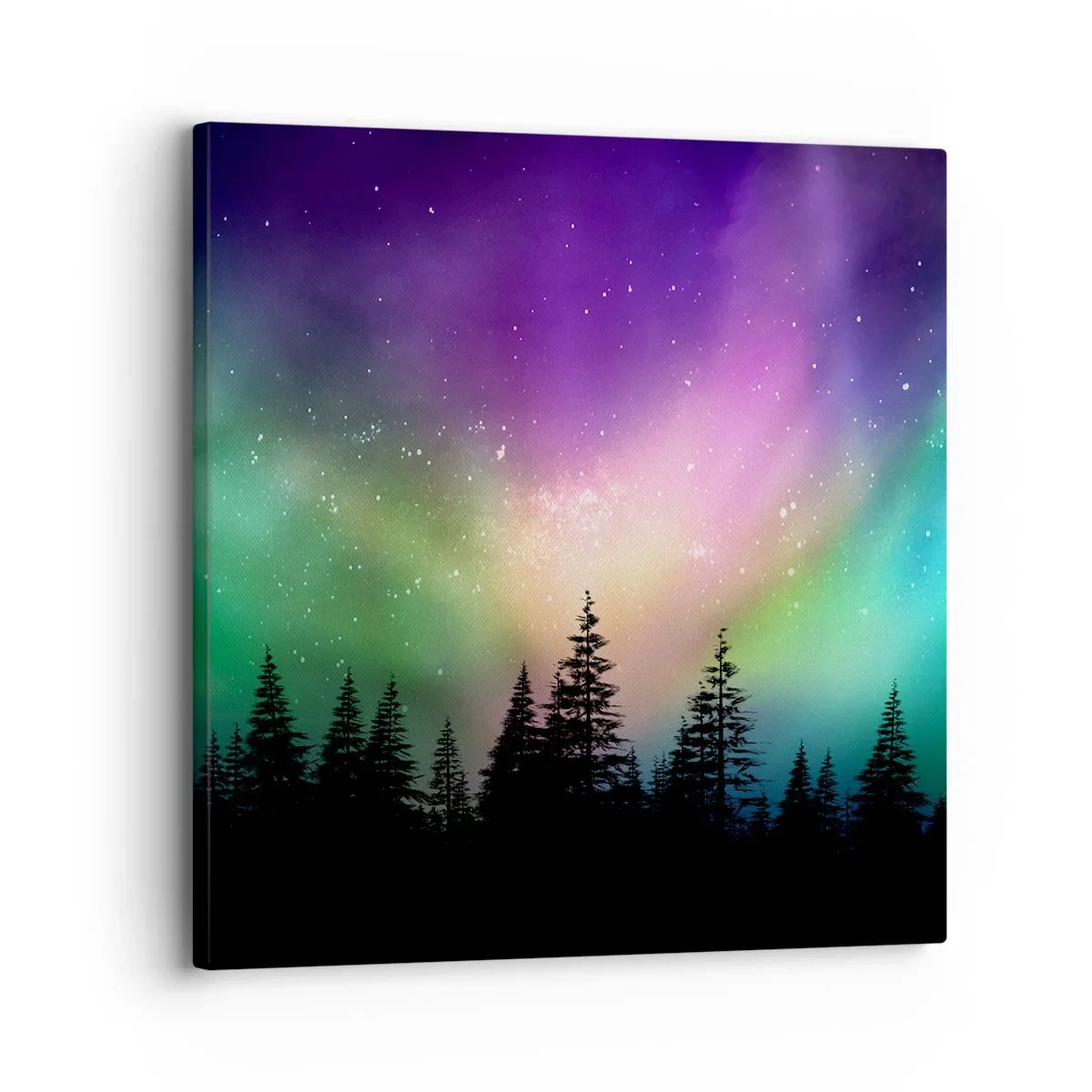 Bild auf Leinwand - Leinwandbild - weiße Magie - 30x30 cm