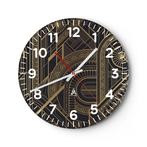 Wanduhr - Glasuhr - Konzepte, Ideen, Pläne - 30x30 cm
