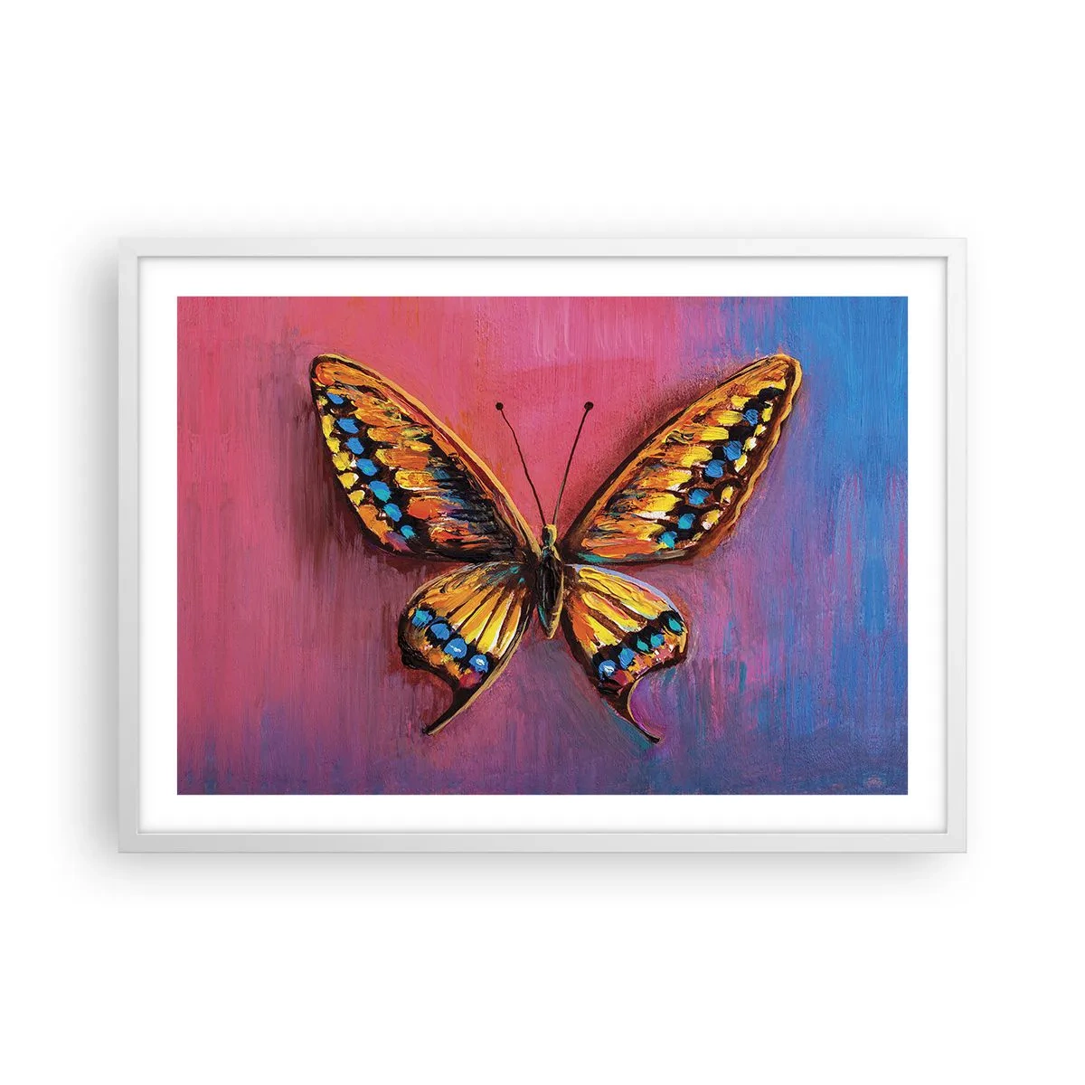 Poster in einem weißen Rahmen - Ein Juwel der Natur - 70x50 cm