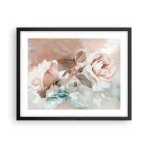 Poster in einem schwarzem Rahmen - Geist der Romantik - 50x40 cm