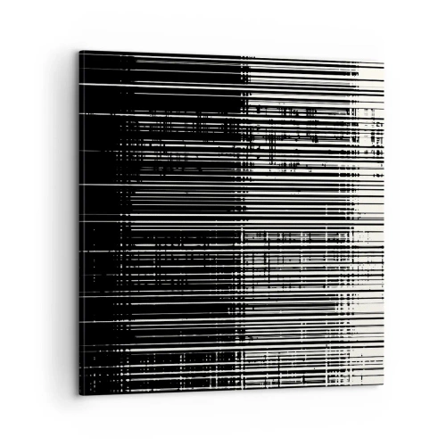 Bild auf Leinwand - Leinwandbild - Wellen und Vibrationen - 60x60 cm