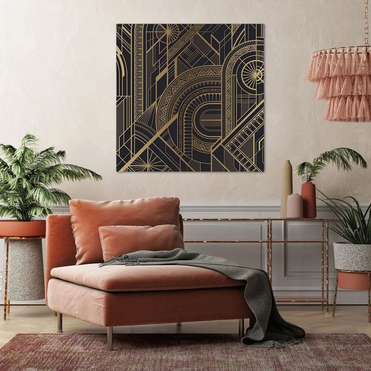 Bild auf Leinwand - Leinwandbild - Konzepte, Ideen, Pläne - 30x30 cm
