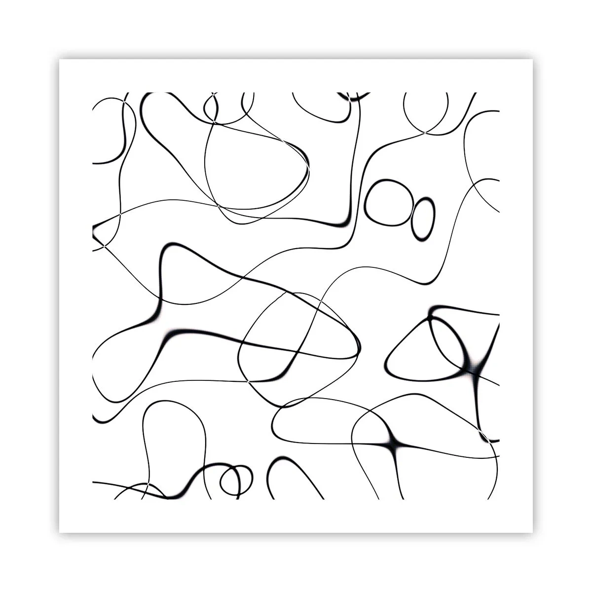 Poster - Lebenswege, Wechselfälle - 50x50 cm