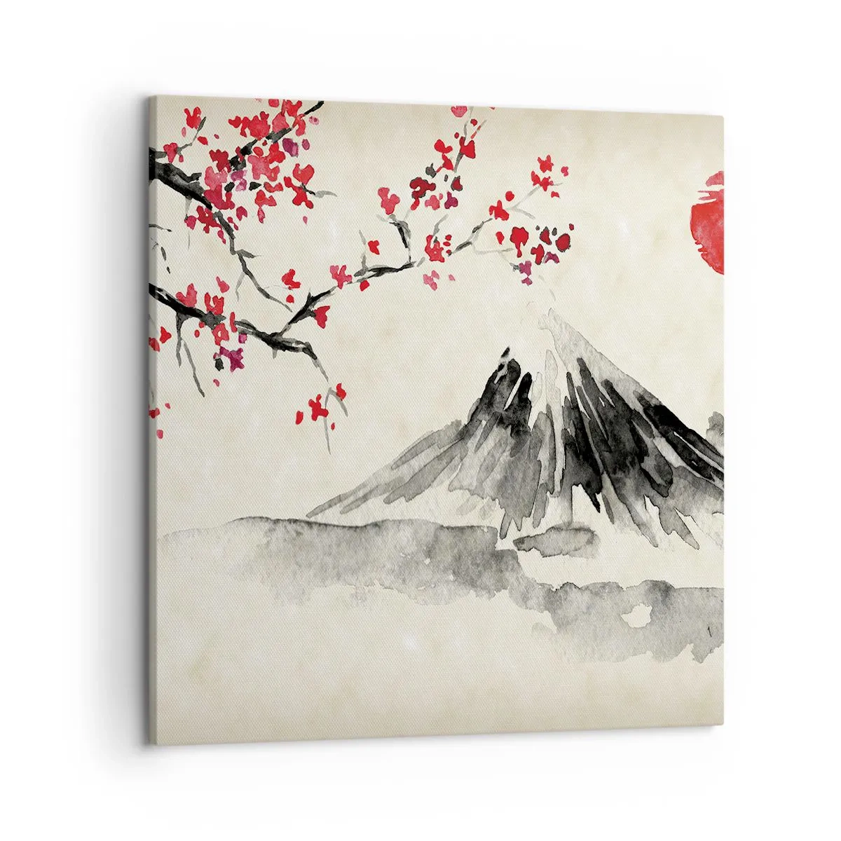 Bild auf Leinwand - Leinwandbild - Liebe Japan - 50x50 cm