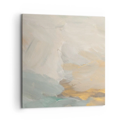 Bild auf Leinwand - Leinwandbild - Abstraktion – das Land der Sanftheit - 60x60 cm