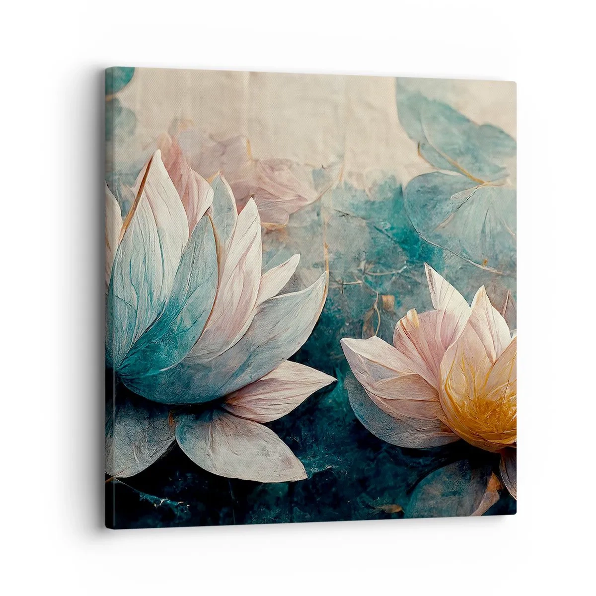 Bild auf Leinwand - Leinwandbild - Seesterne - 30x30 cm