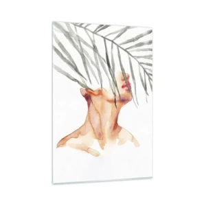 Glasbild - Bild auf glas - Spüre den Puls der Tropen - 80x120 cm