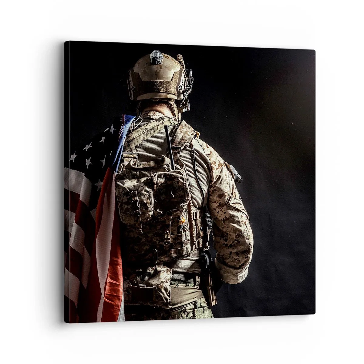 Bild auf Leinwand - Leinwandbild - Darum - 30x30 cm