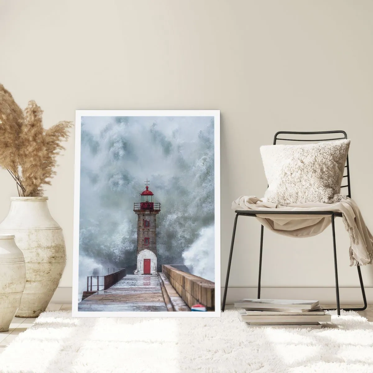 Poster - Das Rauschen des Wassers, der Lärm wird wehen - 30x40 cm