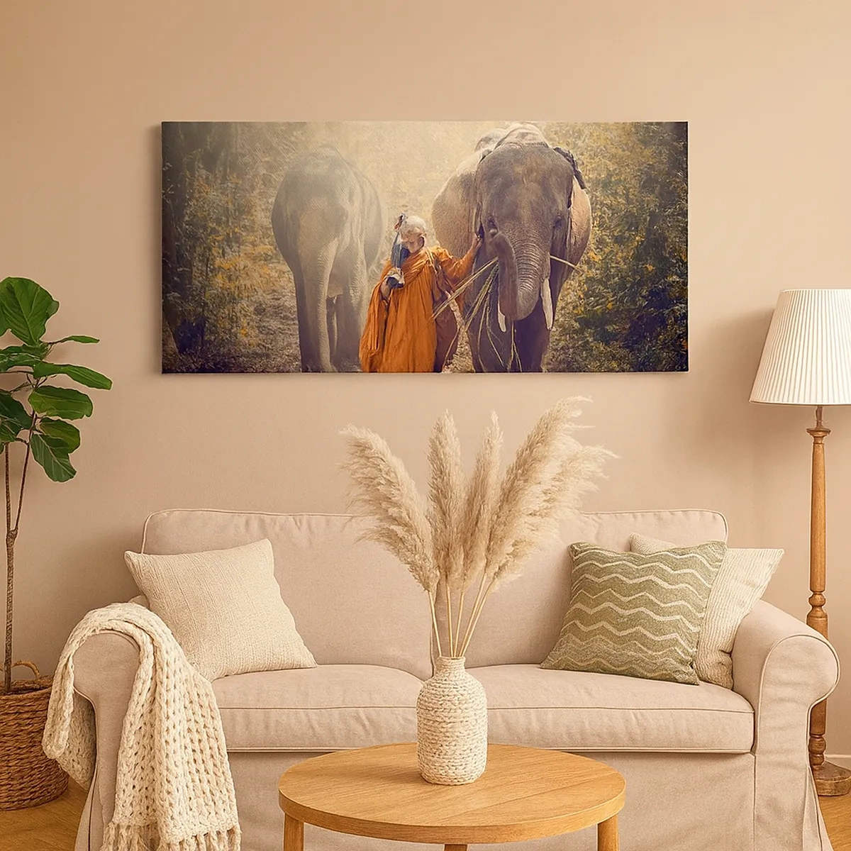 Bild auf Leinwand - Leinwandbild - Volles Verständnis - 30x30 cm