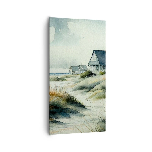 Bild auf Leinwand - Leinwandbild - Abseits vom Trubel - 65x120 cm