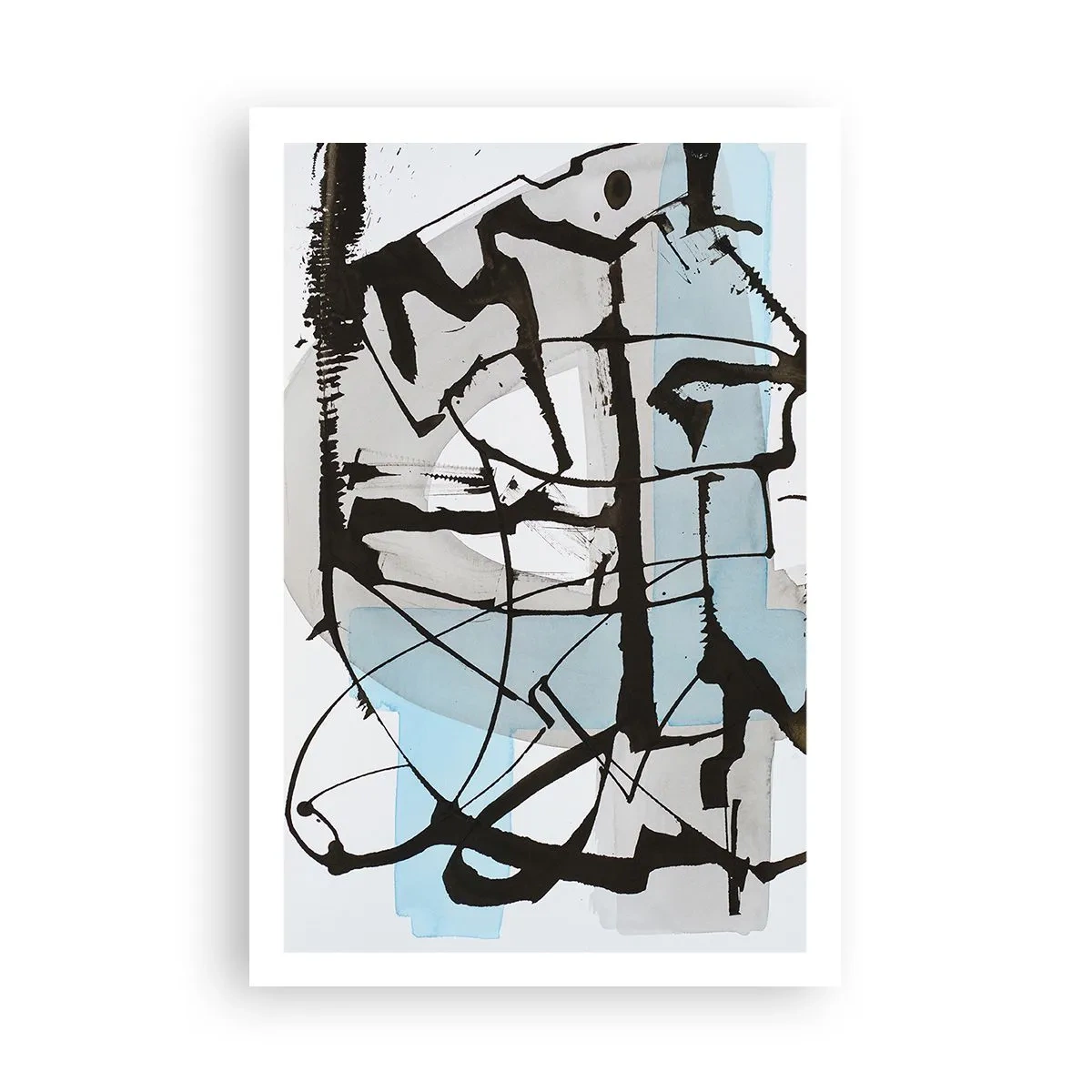 Poster - Trotzdem blau - 61x91 cm