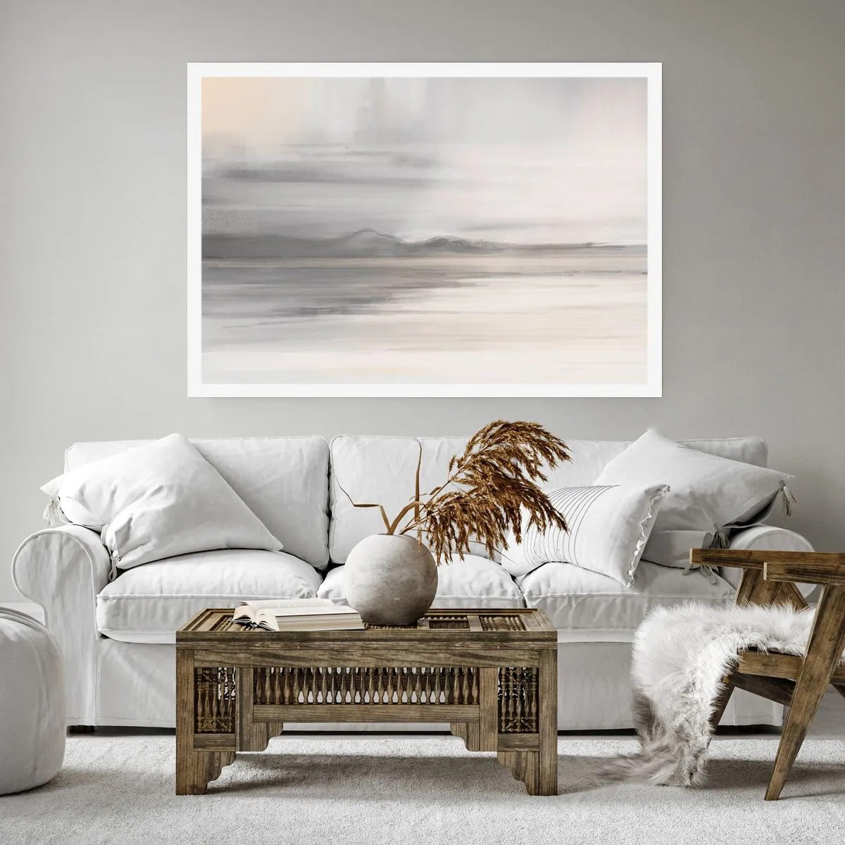 Poster - Nachdenkliche Distanz - 91x61 cm