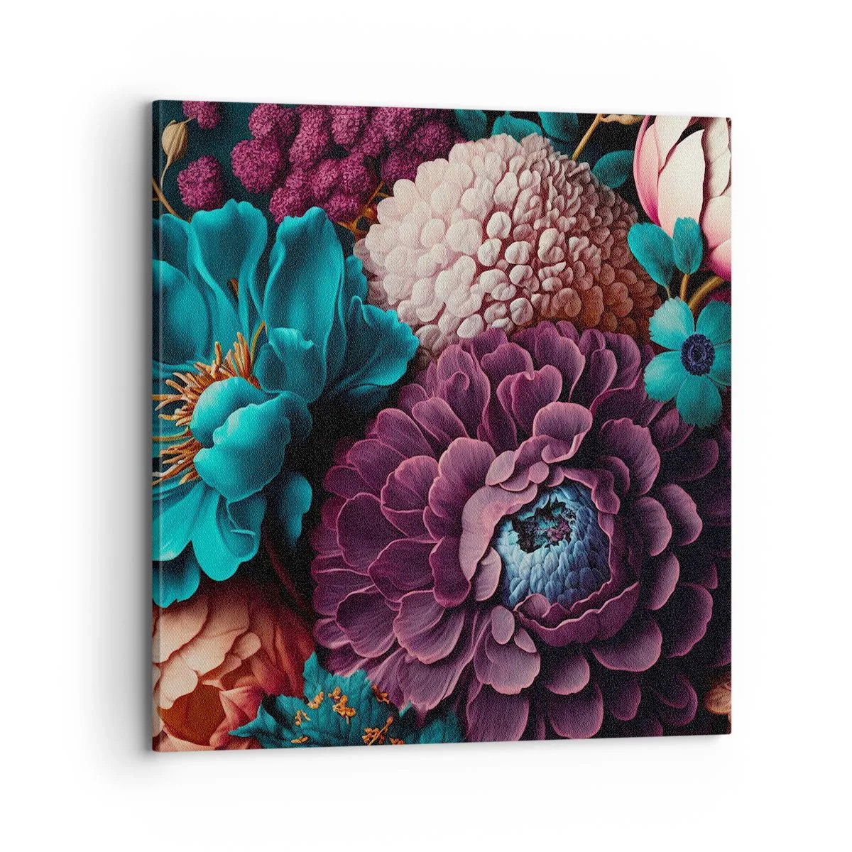 Bild auf Leinwand - Leinwandbild - Natur in Hülle und Fülle - 70x70 cm