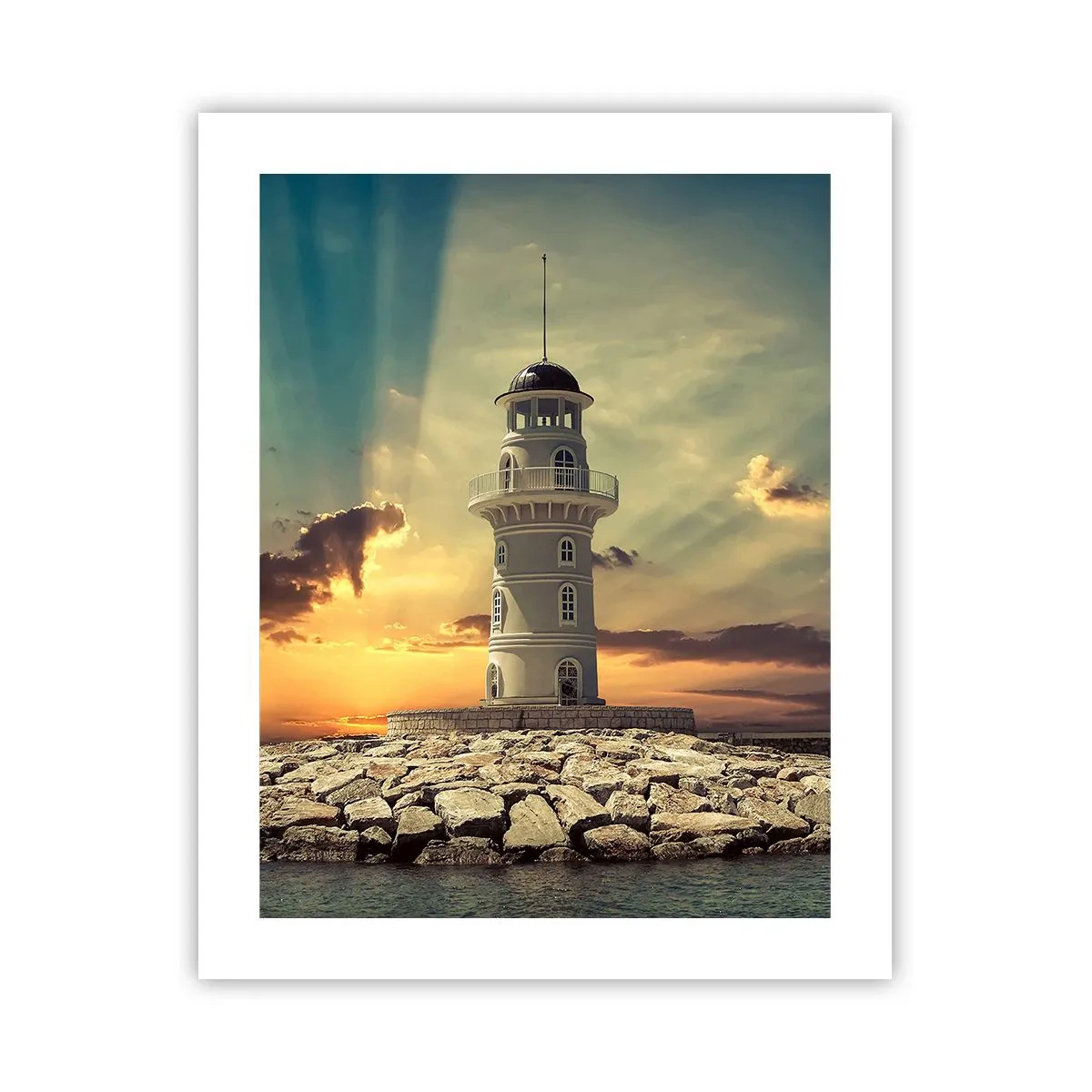 Poster - Licht - Gut - Schönheit - 40x50 cm