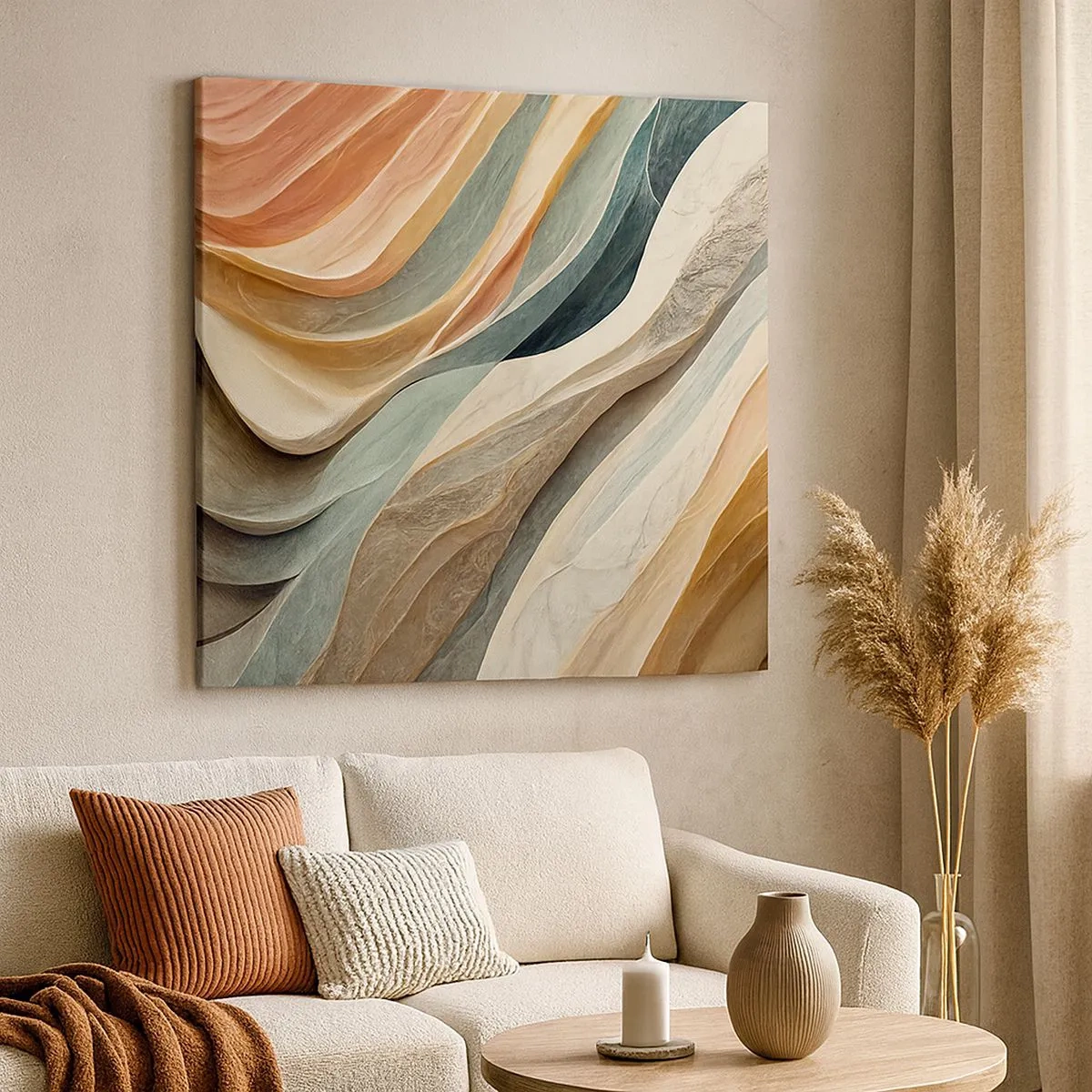 Bild auf Leinwand - Leinwandbild - Moment vor der Veränderung - 30x30 cm