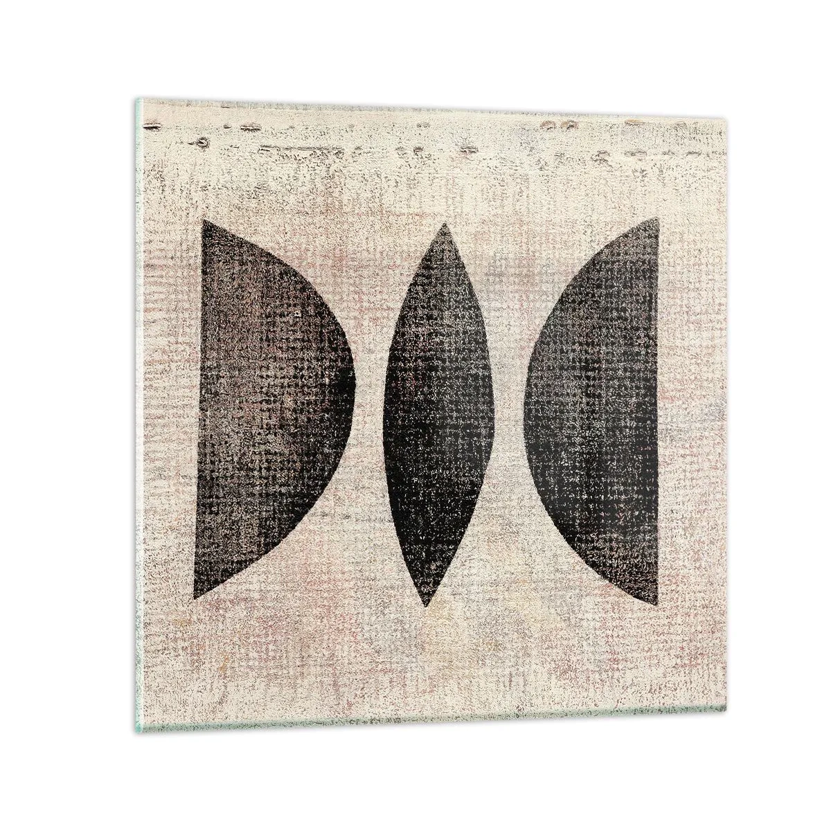 Glasbild - Bild auf glas - Ethnische Abstraktion - 60x60 cm